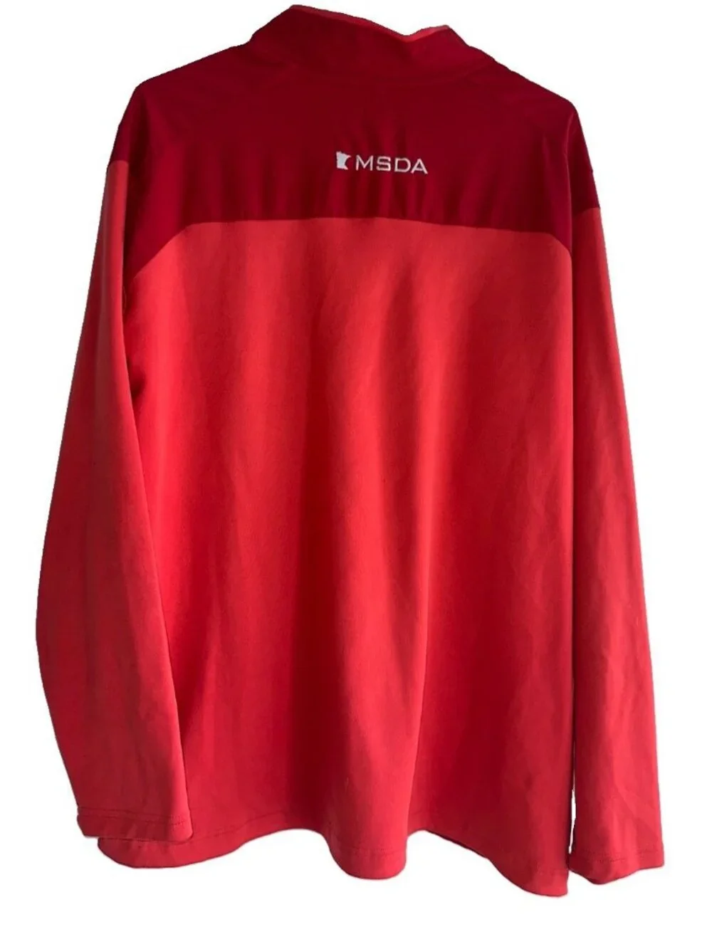 Nike Golf Dri Fit Tour Performance 1/4 Zip Pullover Sz XXL Red Athleisure